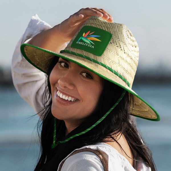 126396 Tiki Straw Hat Thumbnail